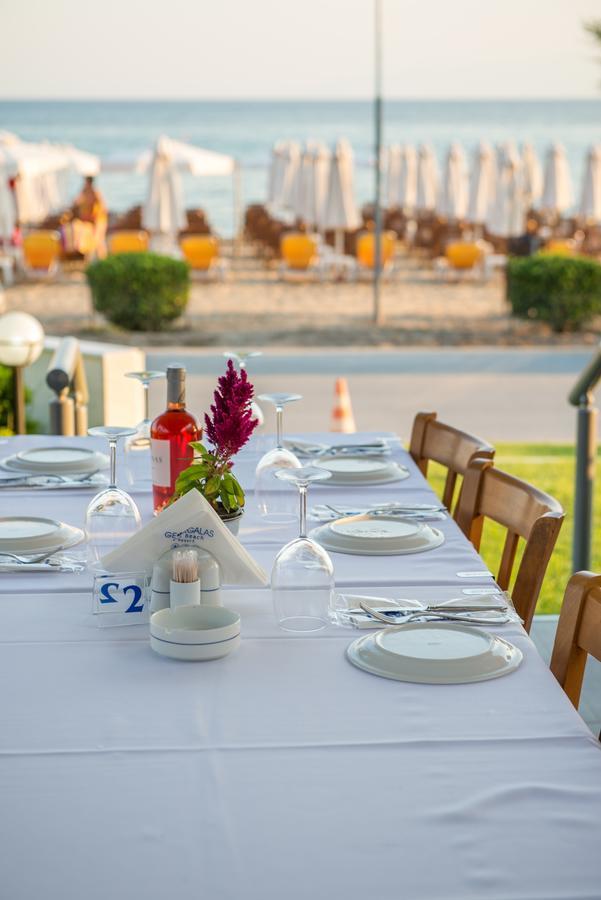 Georgalas Sun Beach Rooms Nea Kallikrateia 外观 照片