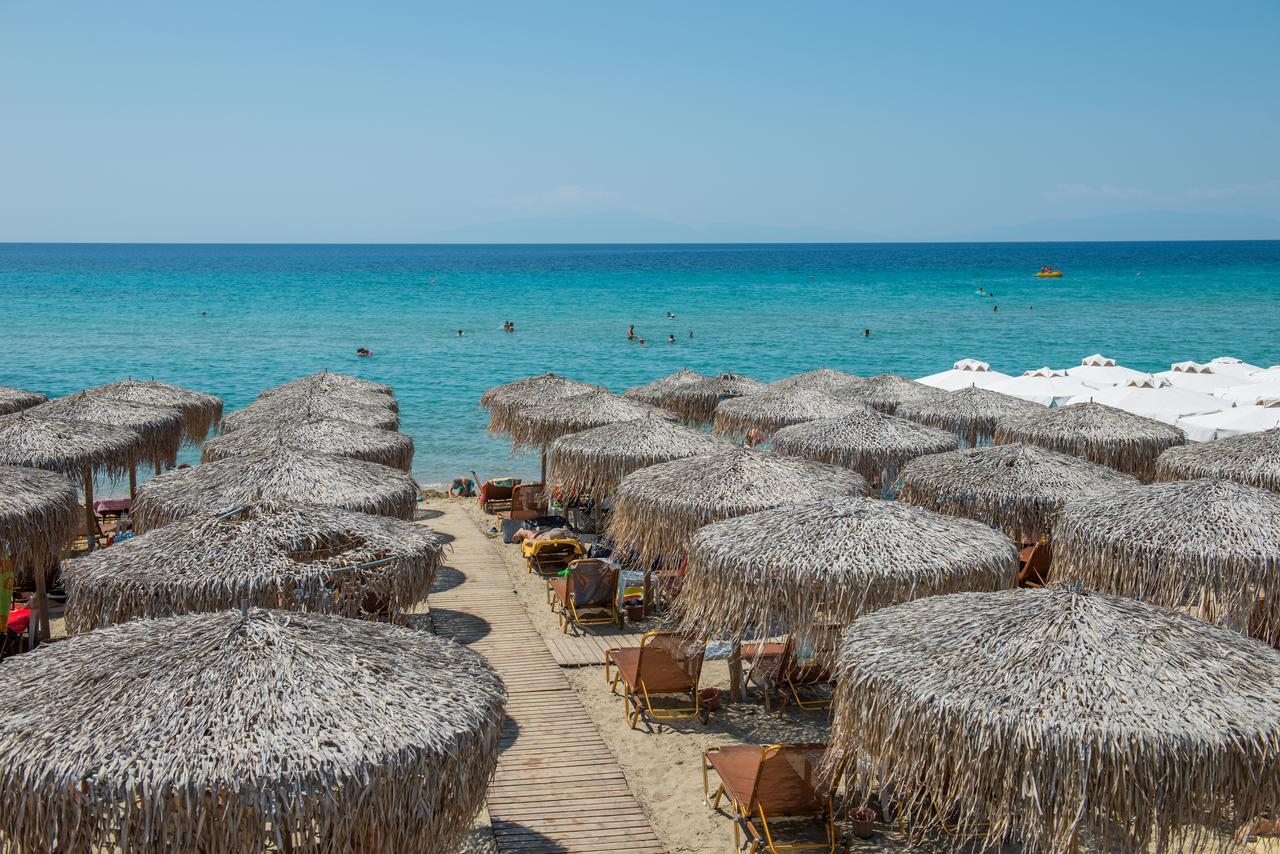 Georgalas Sun Beach Rooms Nea Kallikrateia 外观 照片