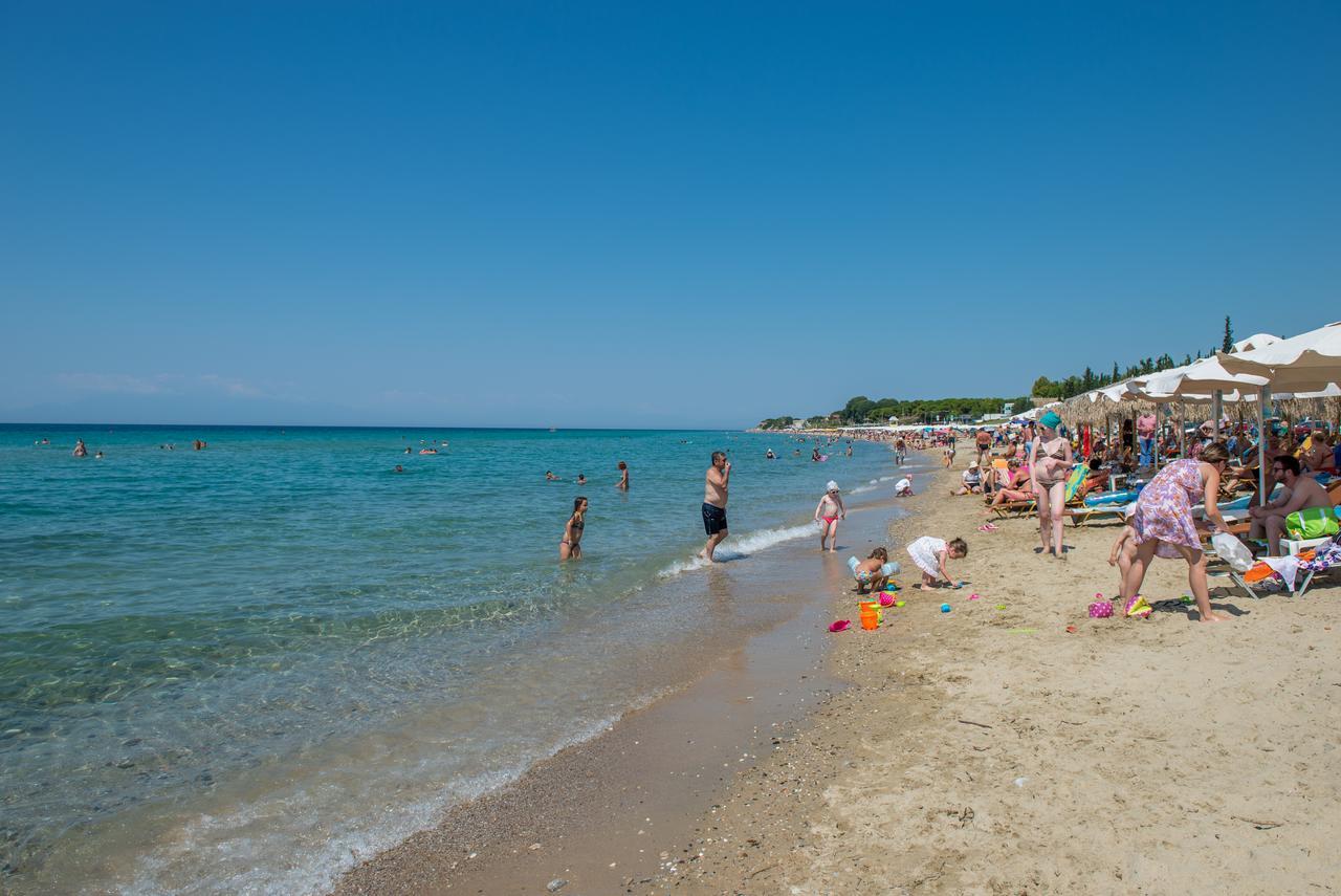 Georgalas Sun Beach Rooms Nea Kallikrateia 外观 照片