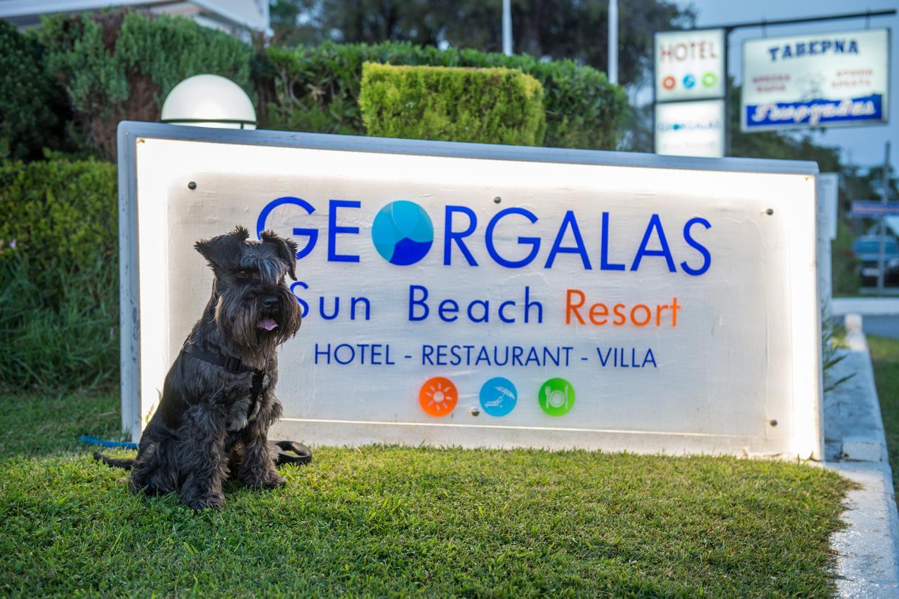 Georgalas Sun Beach Rooms Nea Kallikrateia 外观 照片