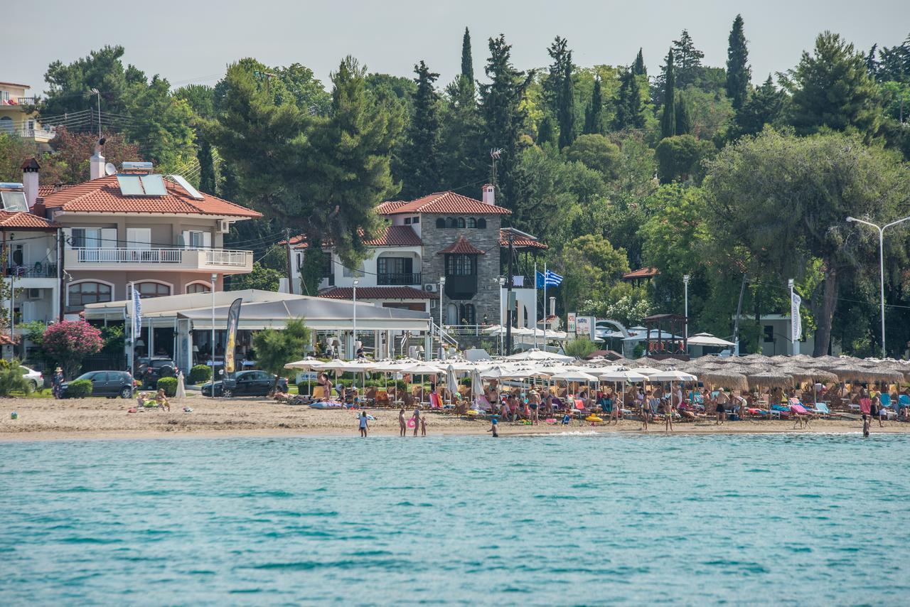 Georgalas Sun Beach Rooms Nea Kallikrateia 外观 照片