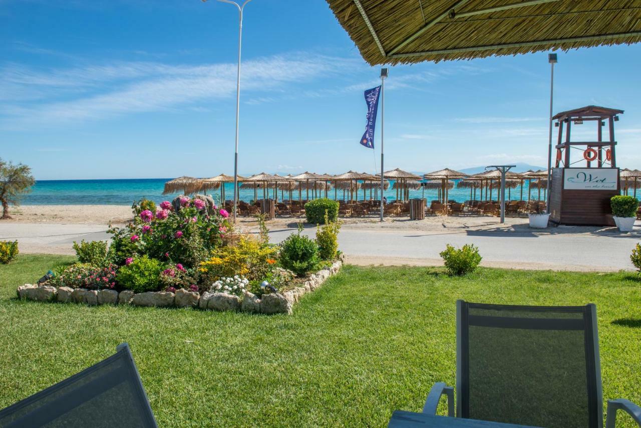 Georgalas Sun Beach Rooms Nea Kallikrateia 外观 照片